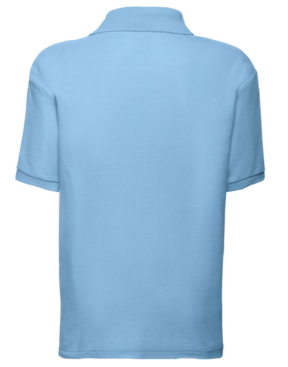 Fruit Of The Loom FOTL Kids 65/35 Polo 63417 - Sky Blue - Customisable Polos