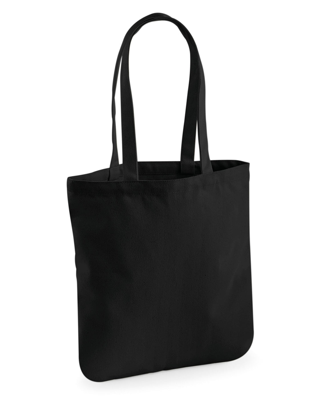 Westford Mill EAware Organic Spring Tote w821 - Black O S - Customisable Bags