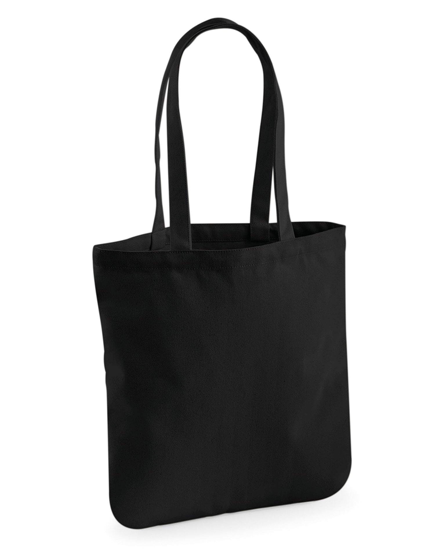 Westford Mill EAware Organic Spring Tote w821 - Black O S - Customisable Bags