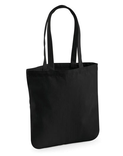 Westford Mill EAware Organic Spring Tote w821 - Black O S - Customisable Bags