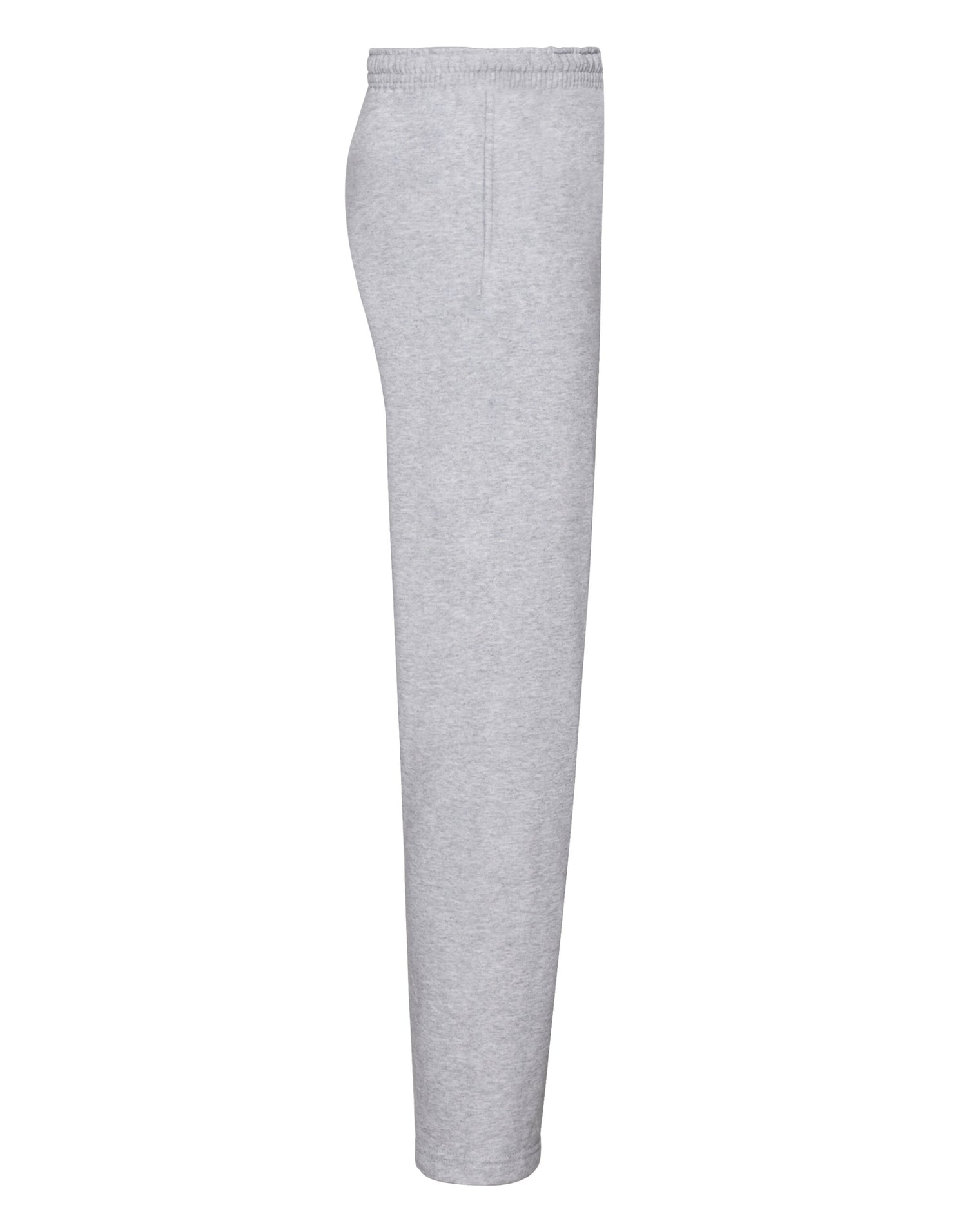 Fruit of the Loom Mens Classic Open Hem Jog Pants 64032 - Heather Grey - Customisable Joggers