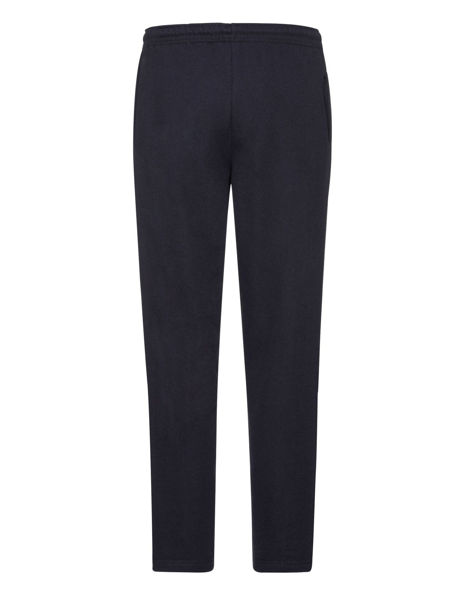 Fruit of the Loom Mens Classic Open Hem Jog Pants 64032 - Deep Navy - Customisable Joggers