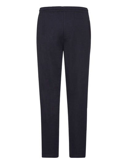 Fruit of the Loom Mens Classic Open Hem Jog Pants 64032 - Deep Navy - Customisable Joggers