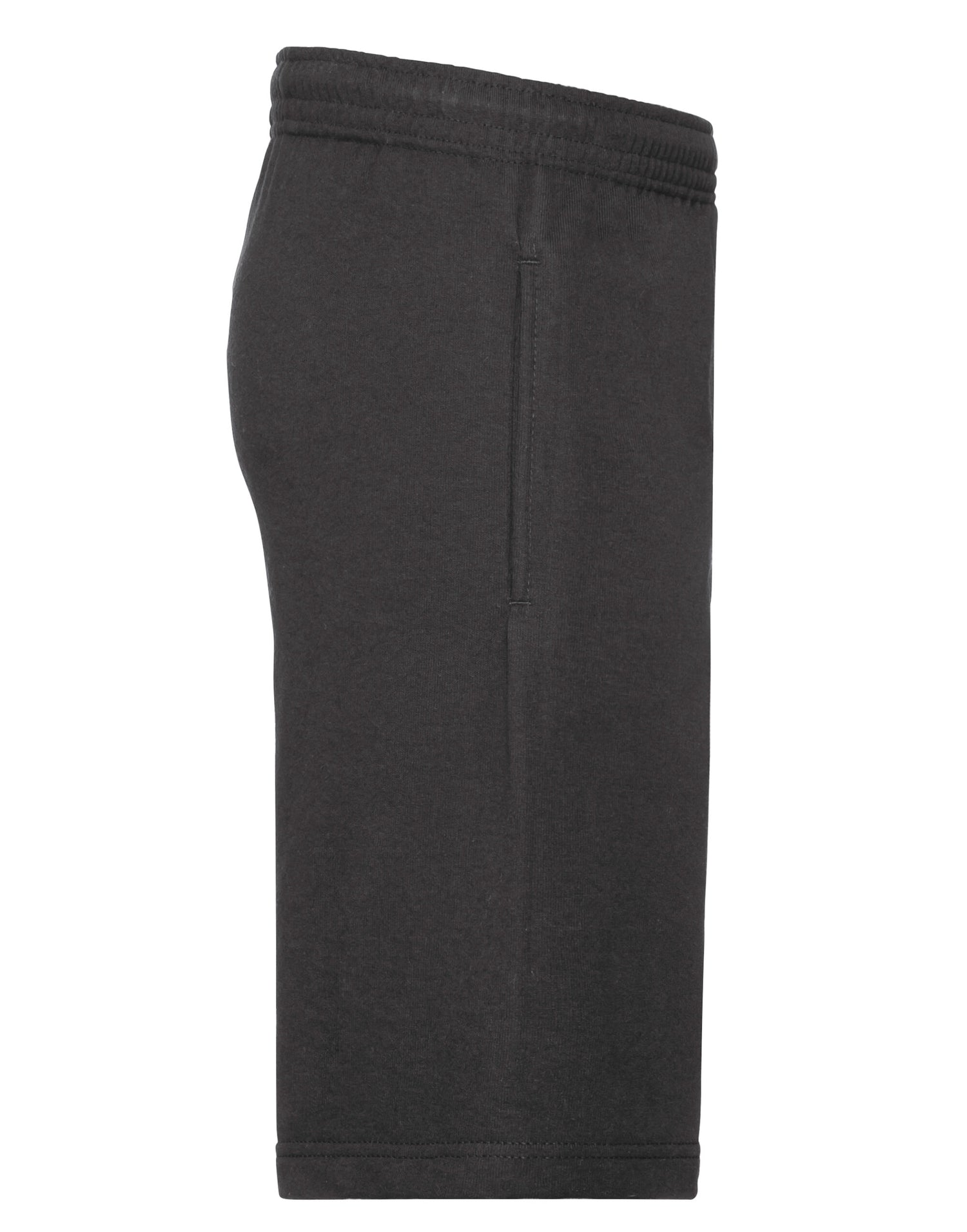 Fruit of the Loom Mens Lightweight Shorts 64036 - Black - Customisable Shorts