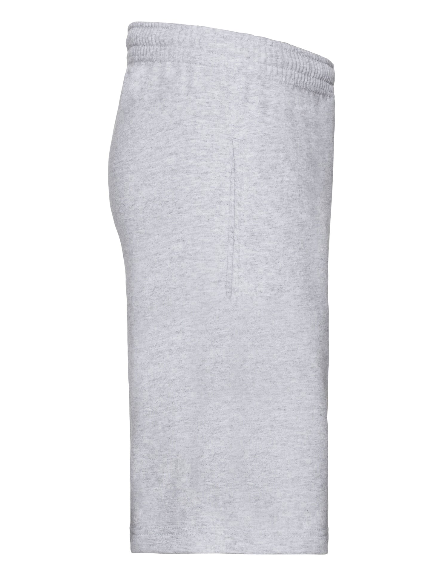 Fruit of the Loom Mens Lightweight Shorts 64036 - Heather Grey - Customisable Shorts