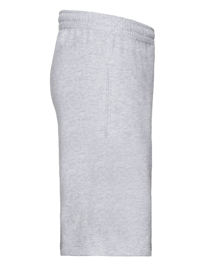 Fruit of the Loom Mens Lightweight Shorts 64036 - Heather Grey - Customisable Shorts