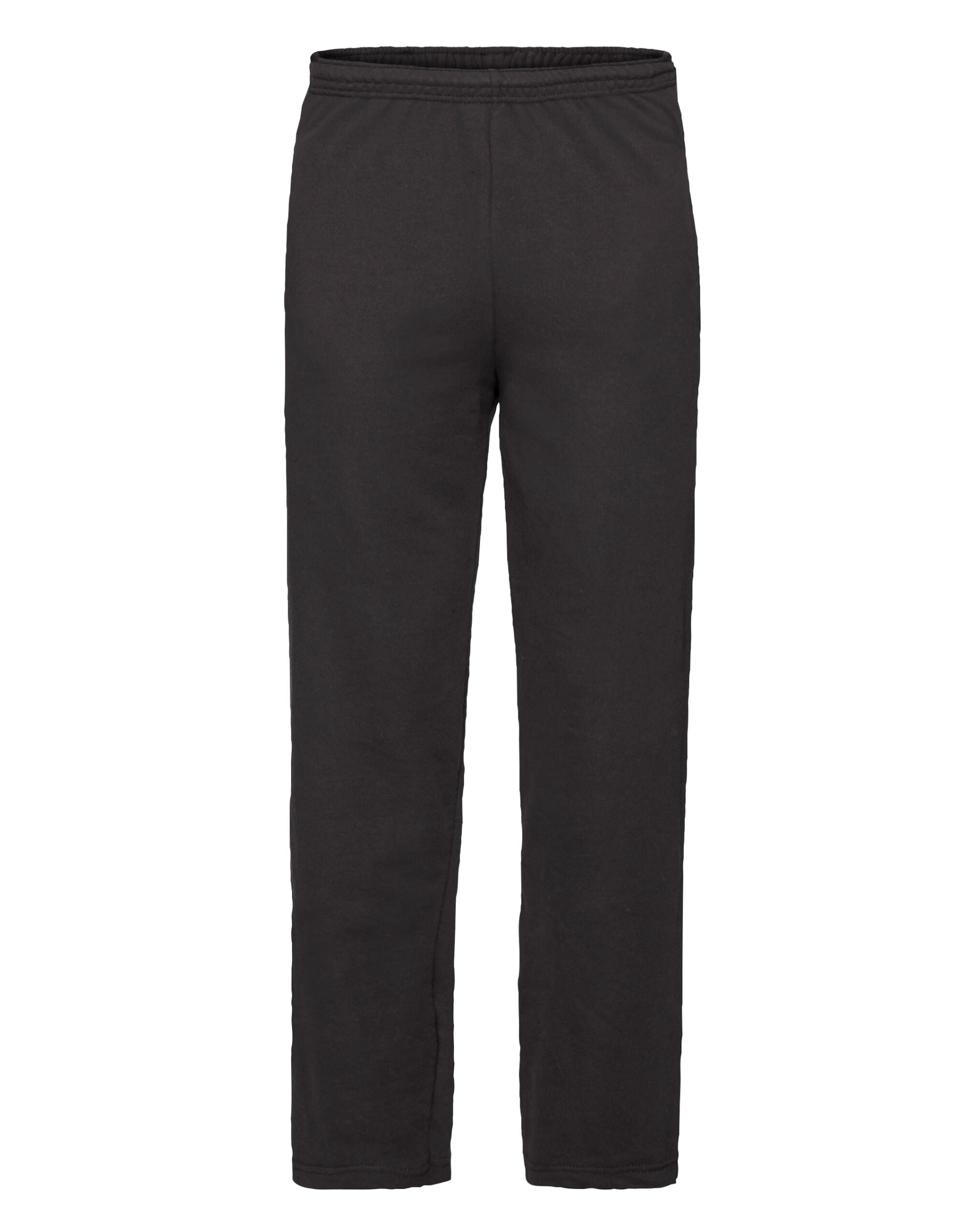 Fruit of the Loom Mens Lightweight Open Hem Jog Pants 64038 - - Customisable Joggers
