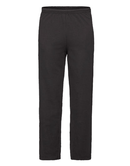 Fruit of the Loom Mens Lightweight Open Hem Jog Pants 64038 - - Customisable Joggers