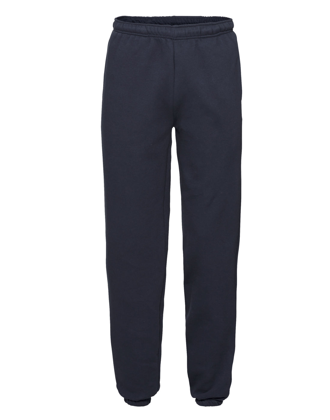Fruit of the Loom Mens Premium Elastic Cuff Jog Pants 64040 - Deep Navy - Customisable Joggers