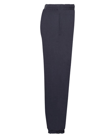 Fruit of the Loom Kids Classic Elastic Cuff Jog Pants 64051 - Deep Navy - Customisable Joggers