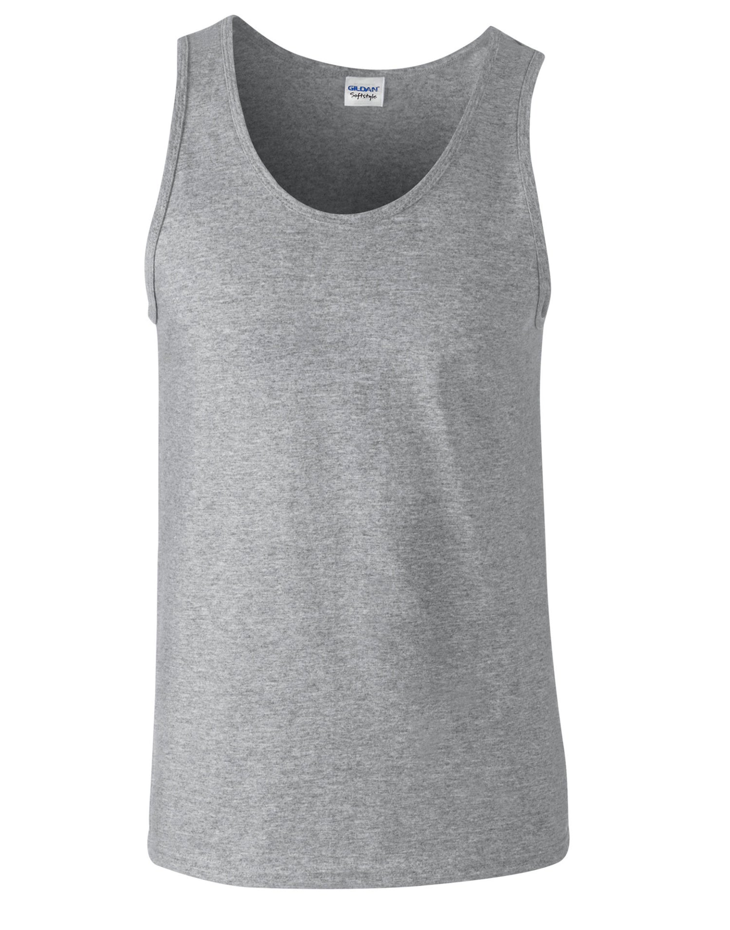 Gildan GIldan Softstyle Adult Tank Top 64200 - Sport Grey (RS) - Customisable T-Shirts