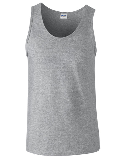 Gildan GIldan Softstyle Adult Tank Top 64200 - Sport Grey (RS) - Customisable T-Shirts