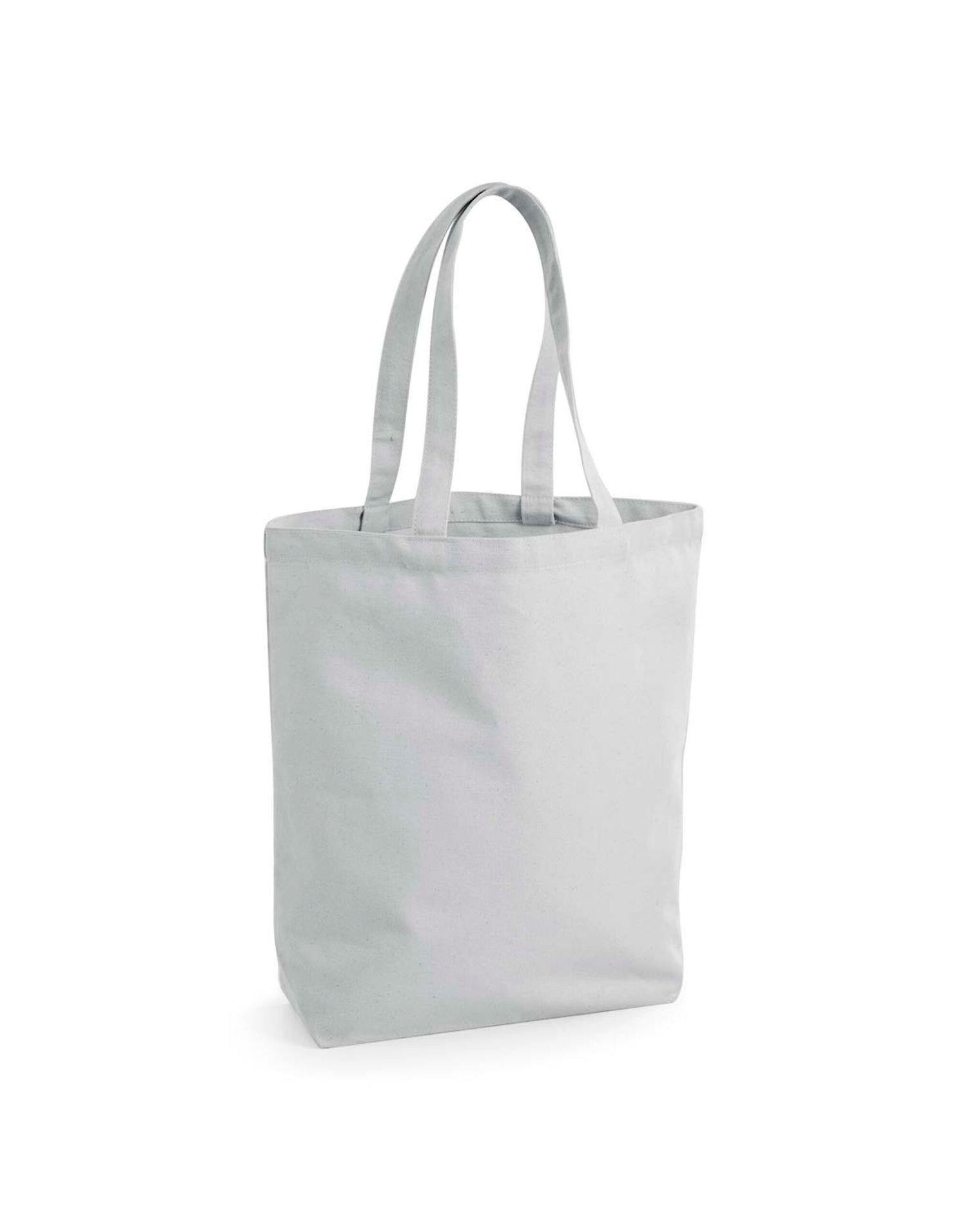 Westford Mill Fair Trade Camden Shopper w671 - Light Grey O S - Customisable Bags