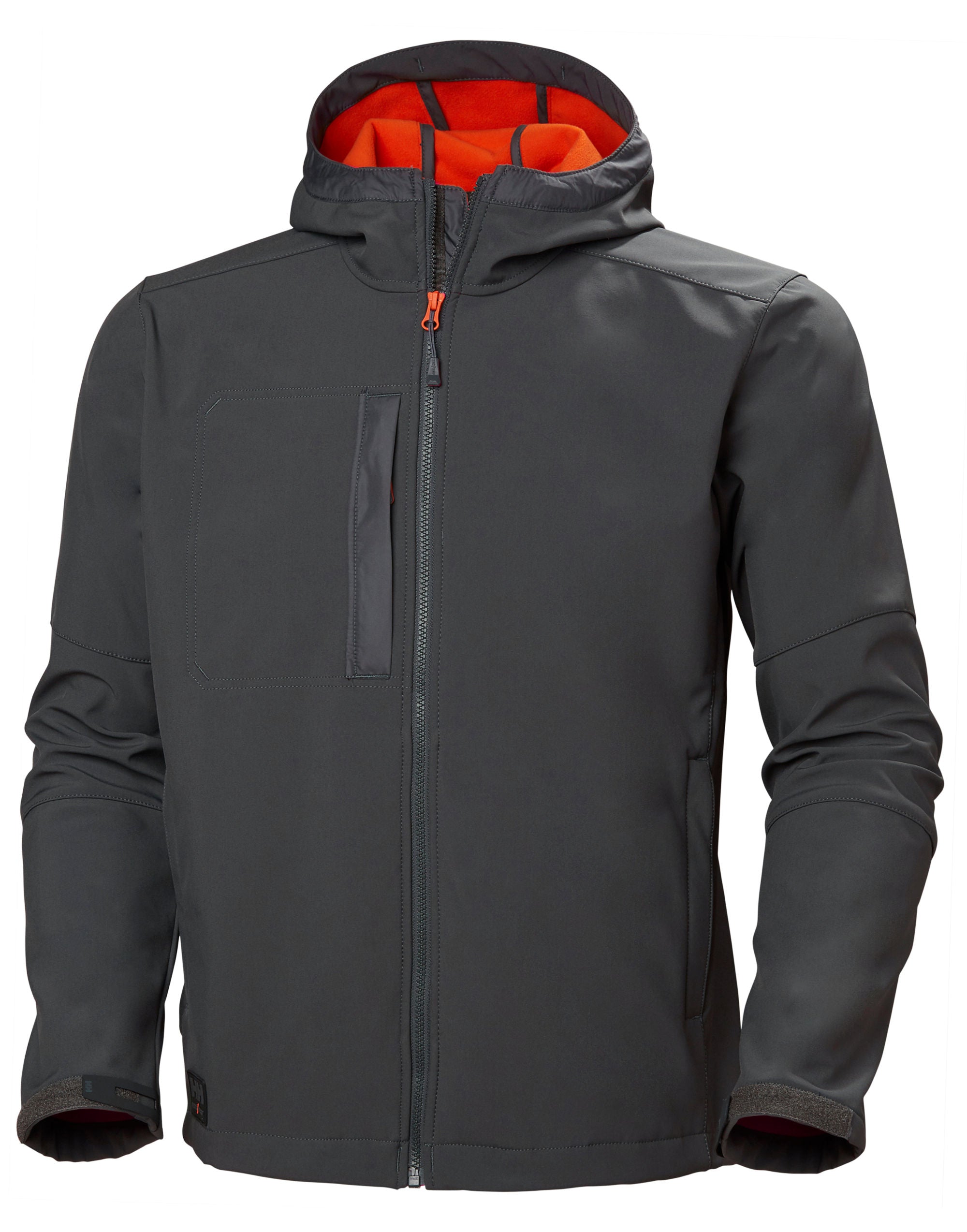 Helly Hansen Kensington Hooded Softshell 74230 - Dark Grey - Customisable Softshell Jacket