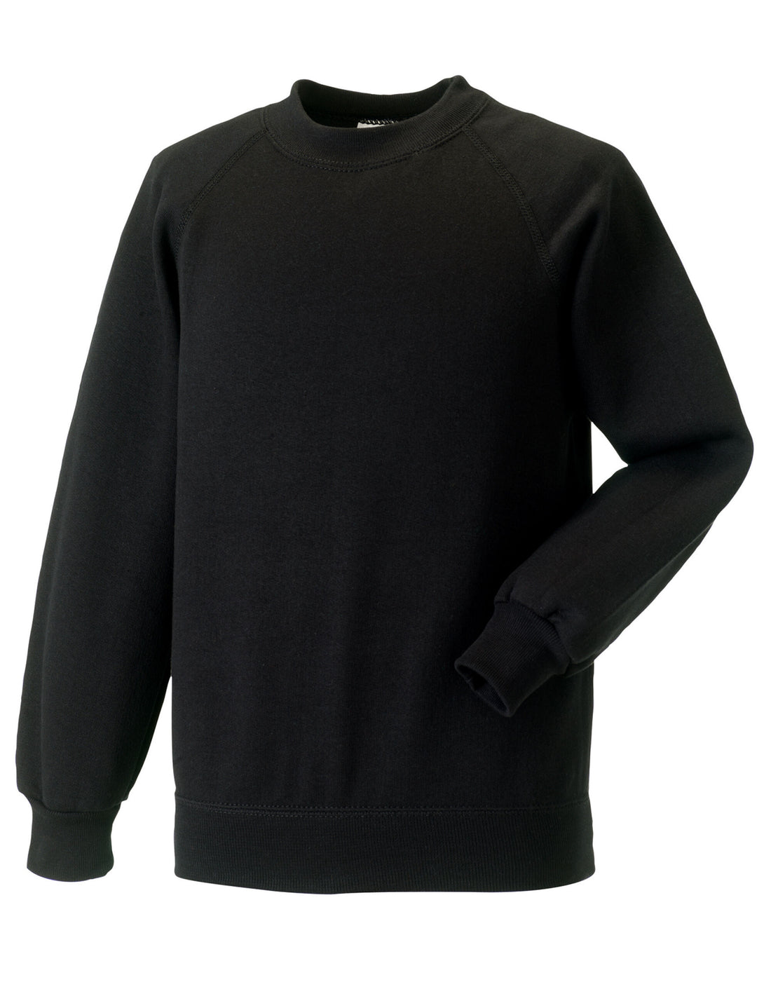 Russell Kids Classic Sweatshirt 7620b - Black - Customisable Sweatshirts