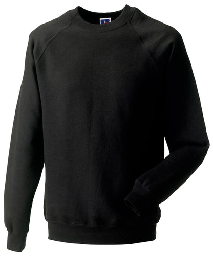 Russell Classic Sweatshirt 7620m - Black - Customisable Sweatshirts