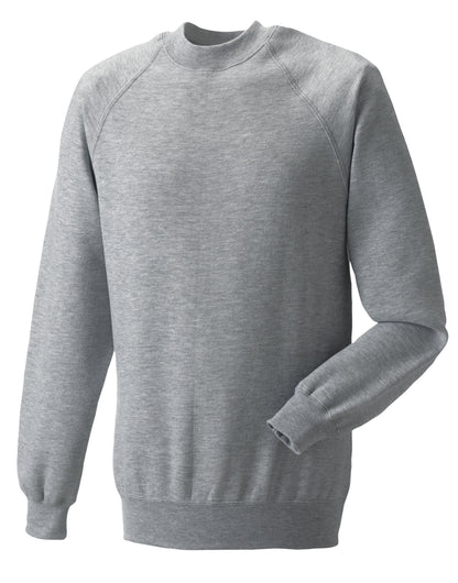 Russell Classic Sweatshirt 7620m - Light Oxford - Customisable Sweatshirts