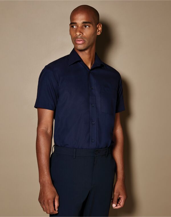 Kustom Kit Men SS Classic Business Shirt KK102 - - Customisable Corporate Wear