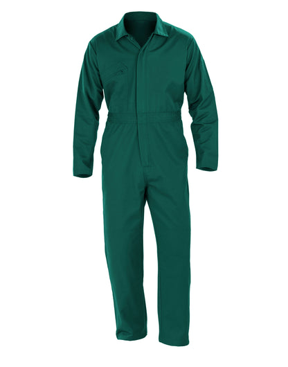 Result Recycled Action Zip Front Overall R510X - Bottle Green - Customisable Coveralls