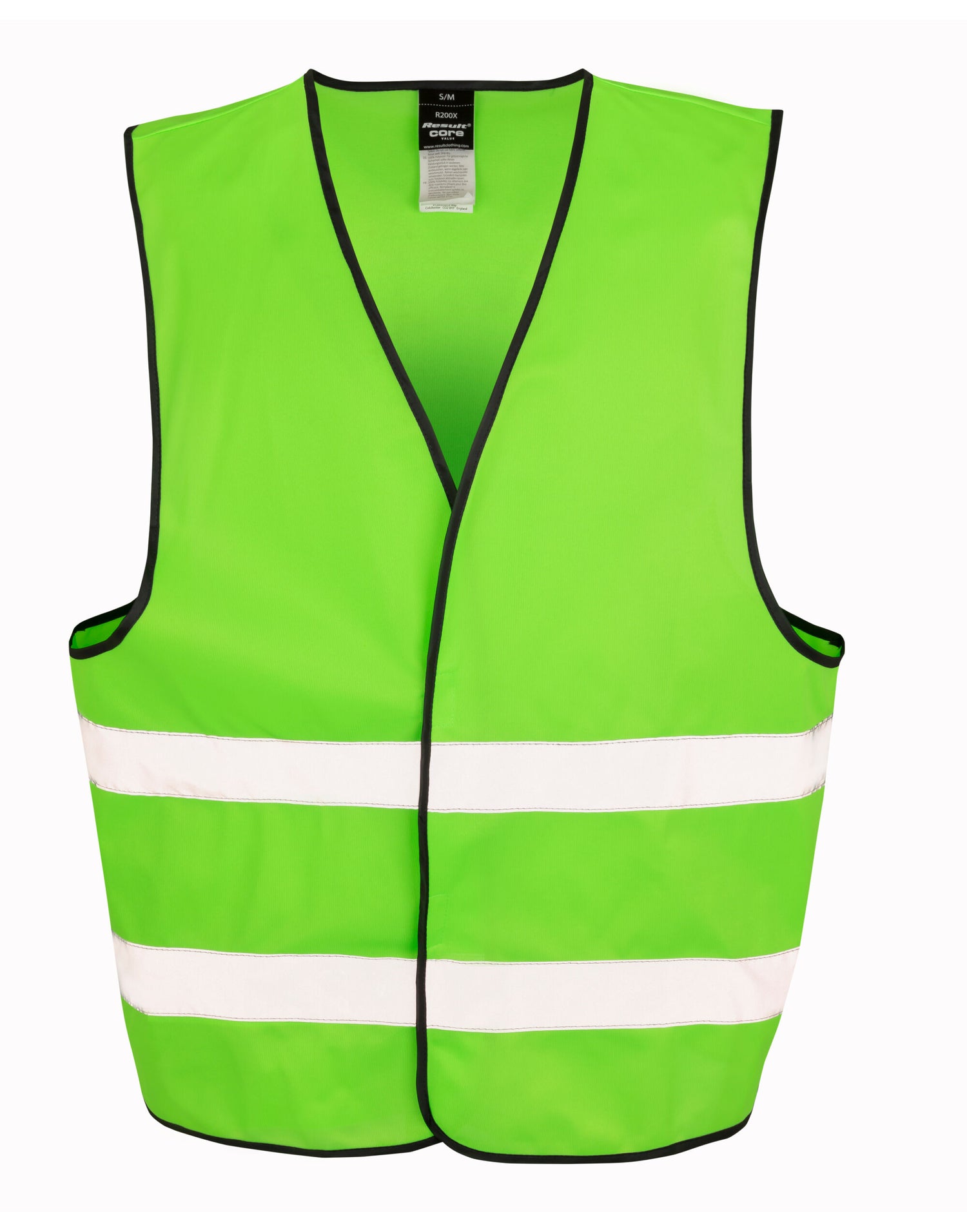 Result Safeguard Enhance Visibility Vest r200xev - Lime - Customisable HV Vest
