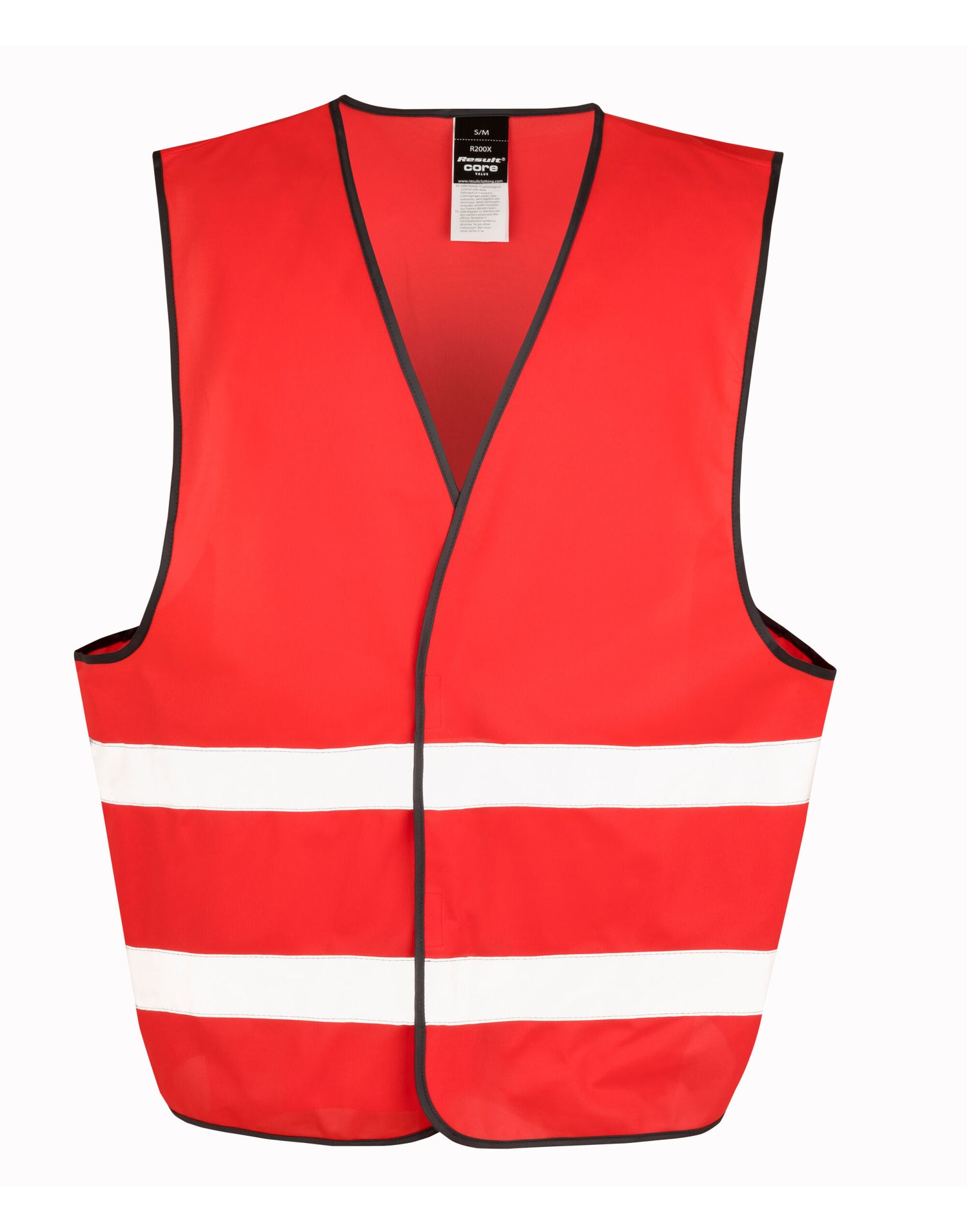 Result Safeguard Enhance Visibility Vest r200xev - Red - Customisable HV Vest