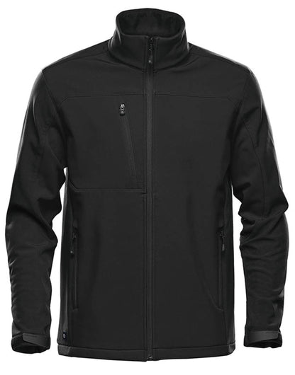 Stormtech Mens Cascades Softshell 3 - Black Black - Customisable Jacket