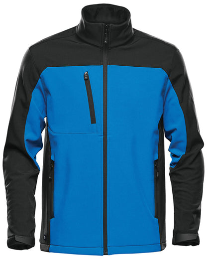 Stormtech Mens Cascades Softshell 3 - Azure Black - Customisable Jacket