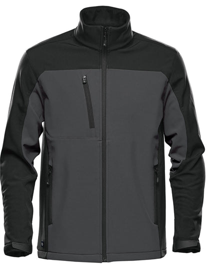 Stormtech Mens Cascades Softshell 3 - Dolphin Black - Customisable Jacket