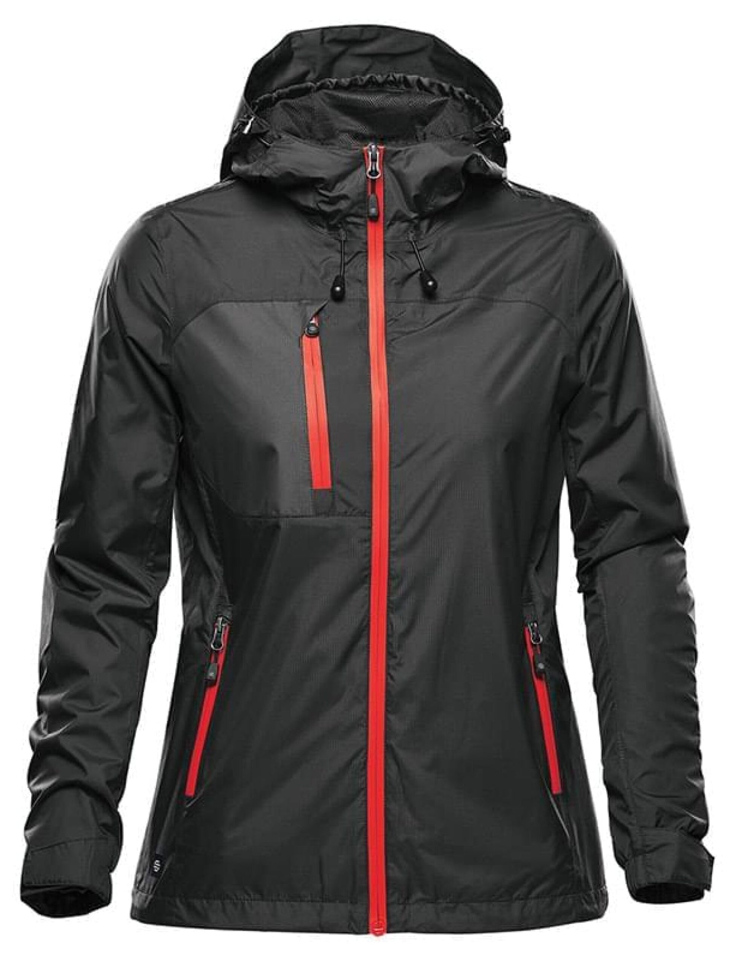 Stormtech Womens Olympia Shell GXJ-2W - Black Bright Red - Customisable Jacket