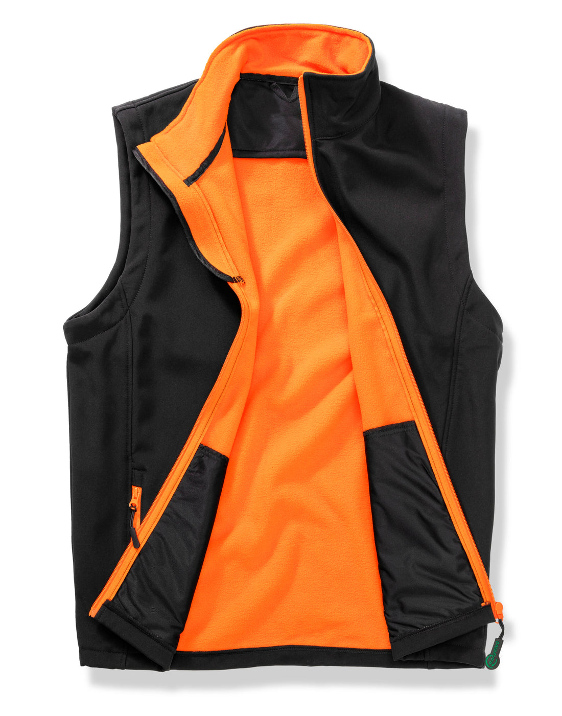 Result Core Mens Printable Sshell BWarm R232M - Black Orange - Customisable Jacket