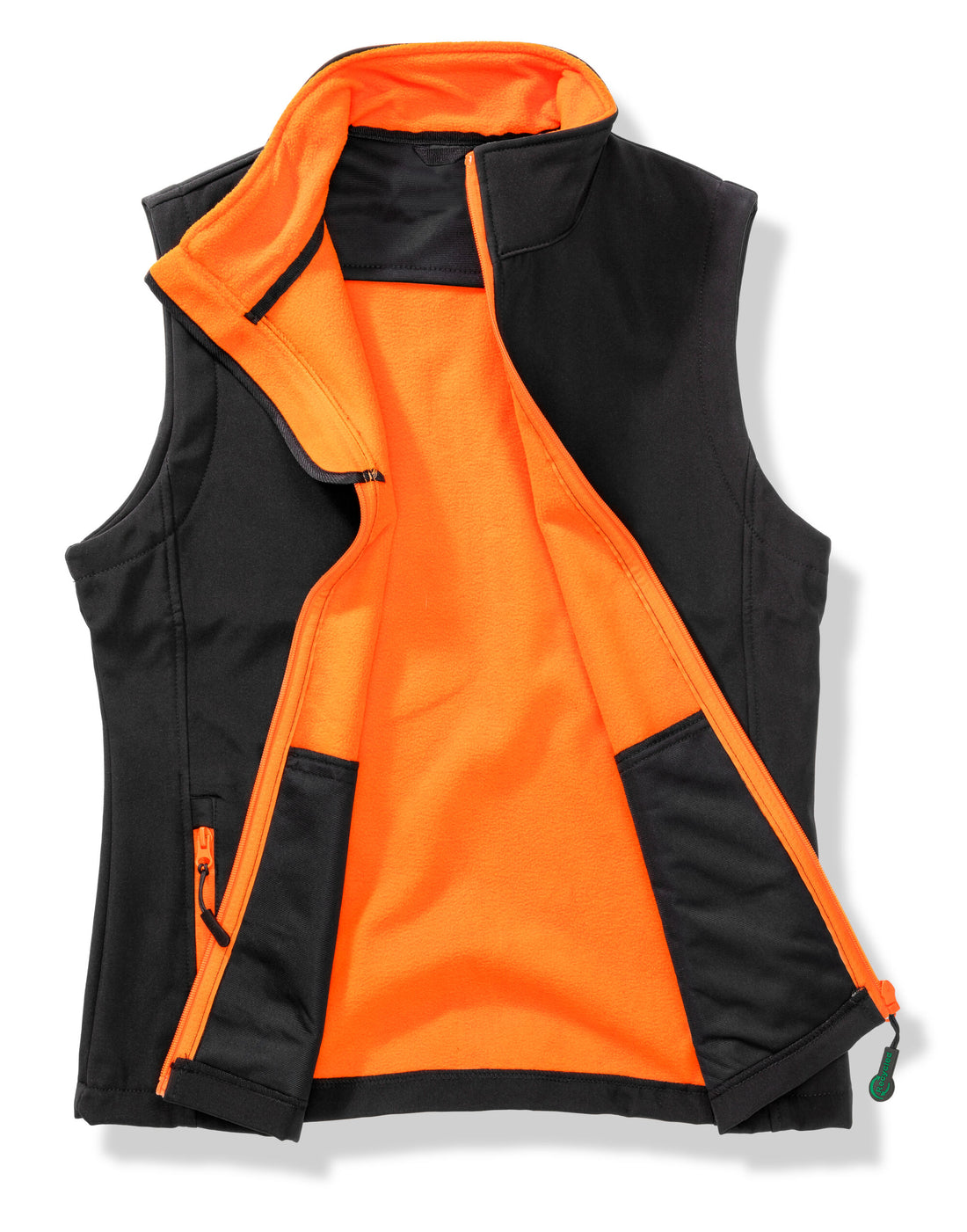 Result Core Lady Printable Sshell BWarm R232F - Black Orange - Customisable Jacket