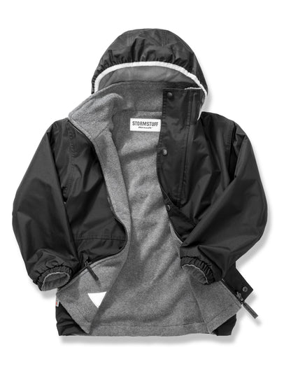 Result Junior Stormdri Jacket R160JY - Black Grey - Customisable Jackets