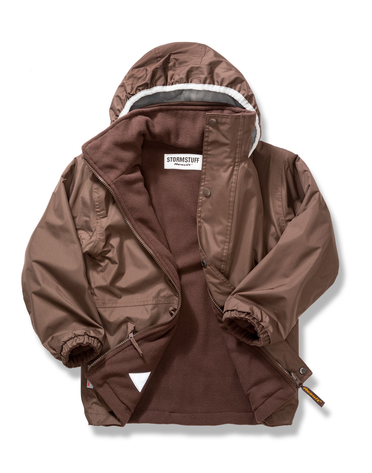 Result Junior Stormdri Jacket R160JY - Brown - Customisable Jackets