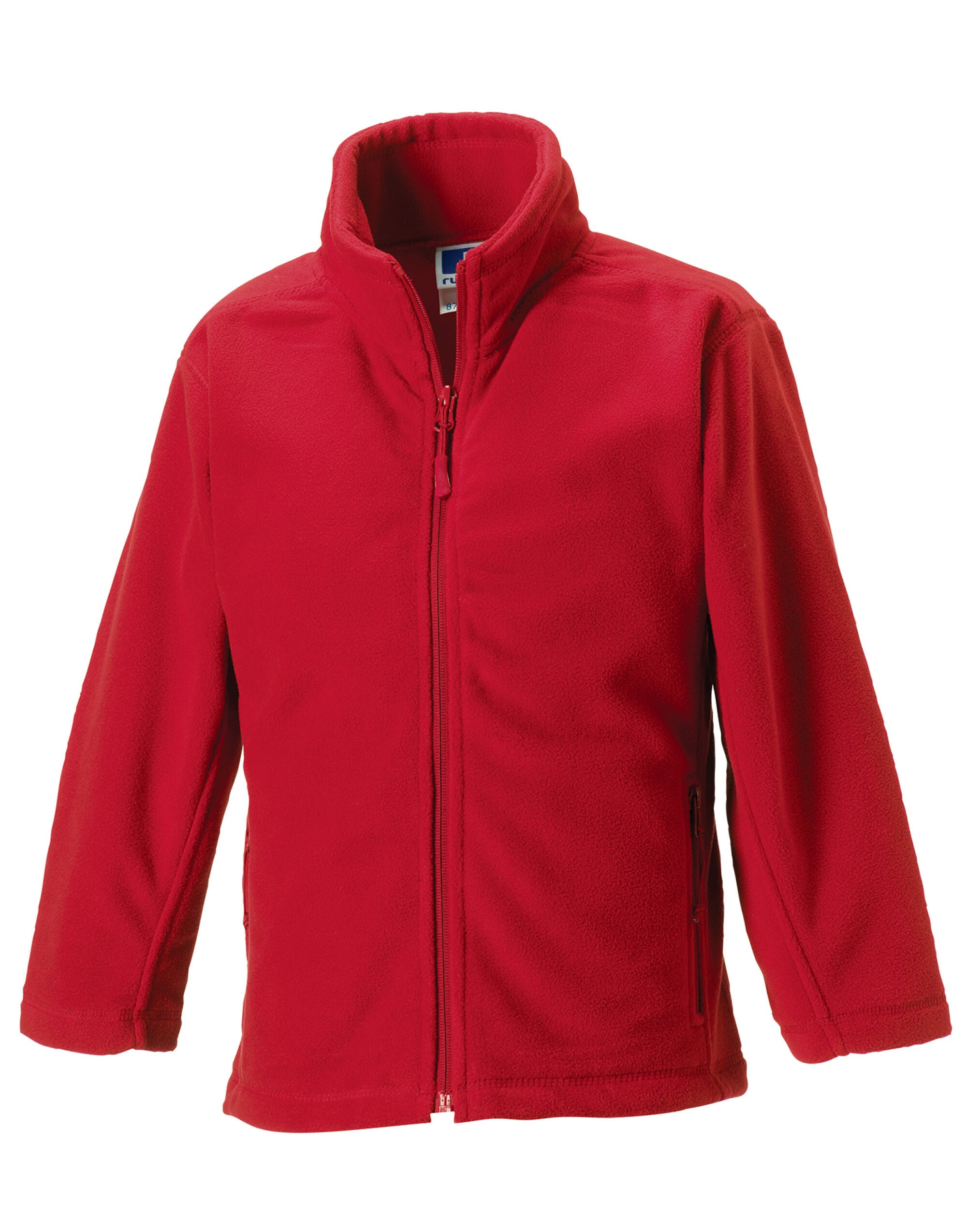 Russell Kids FZ Outdoor Fleece 8700b - Classic Red - Customisable Fleece
