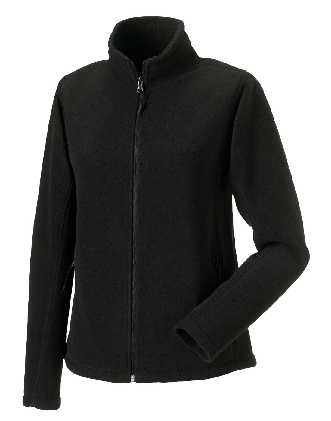 Russell Ladies Full Zip Outdoor Fleece 8700F - Black - Customisable Fleece