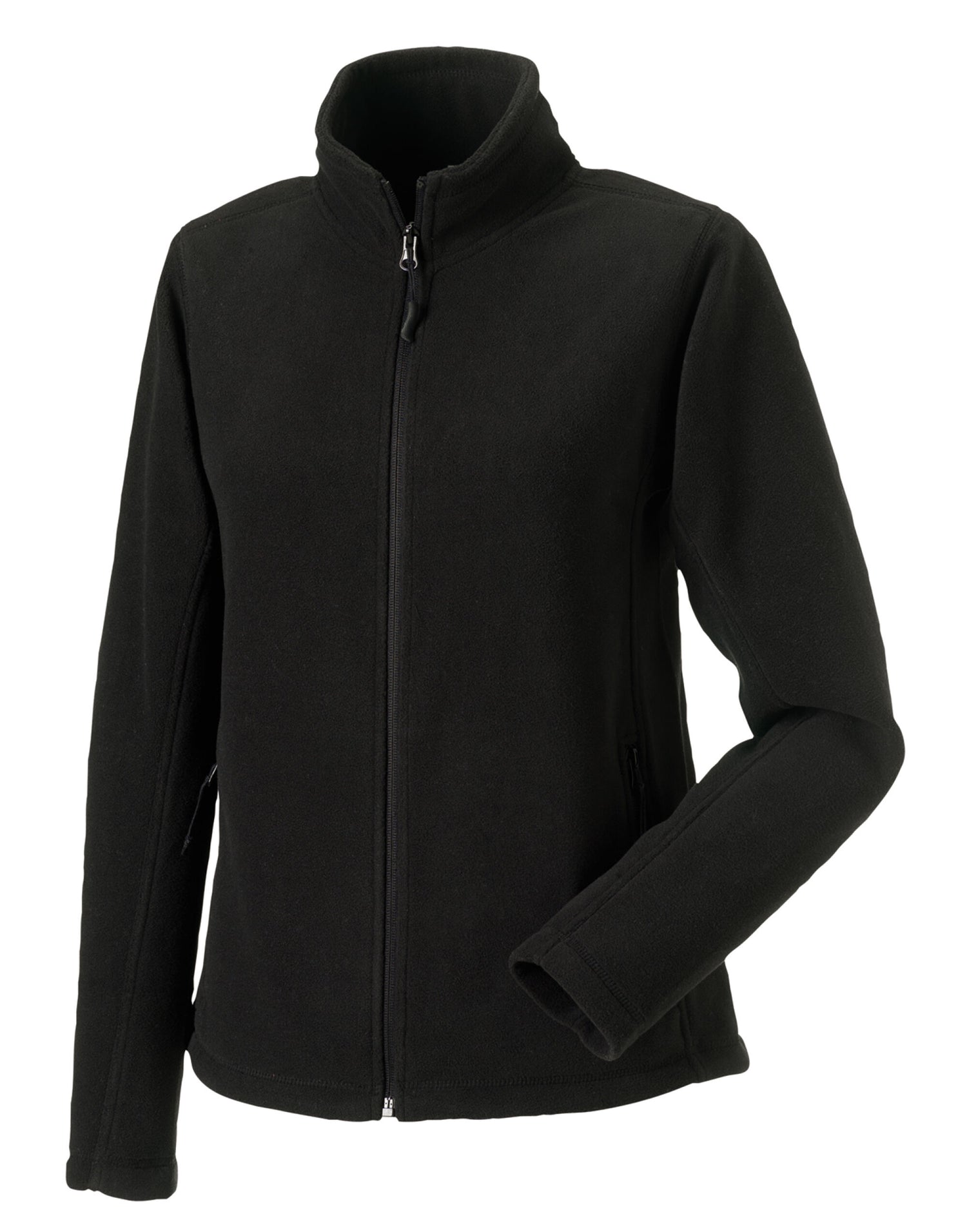 Russell Ladies Full Zip Outdoor Fleece 8700F - Black - Customisable Fleece