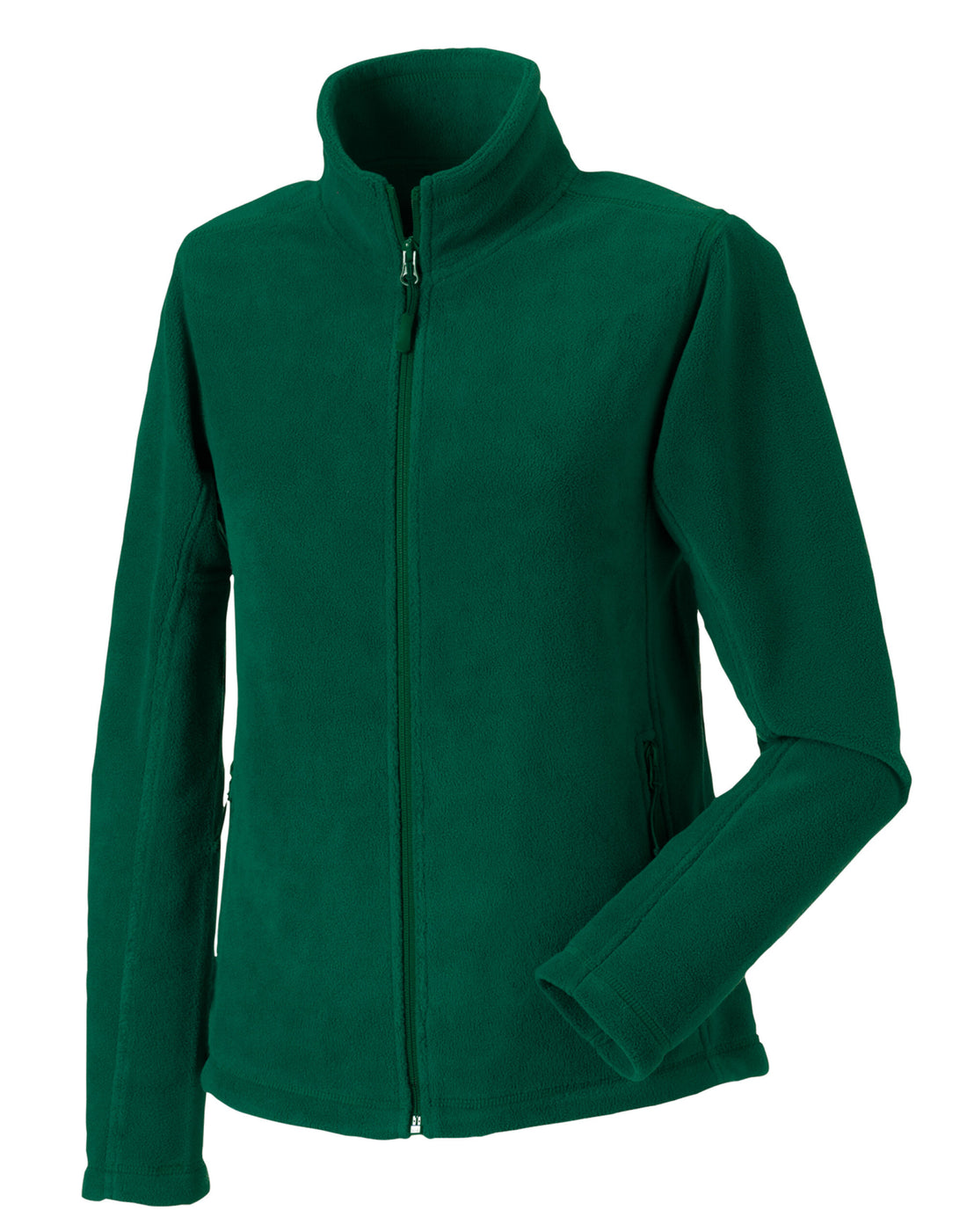 Russell Ladies Full Zip Outdoor Fleece 8700F - Bottle Green - Customisable Fleece