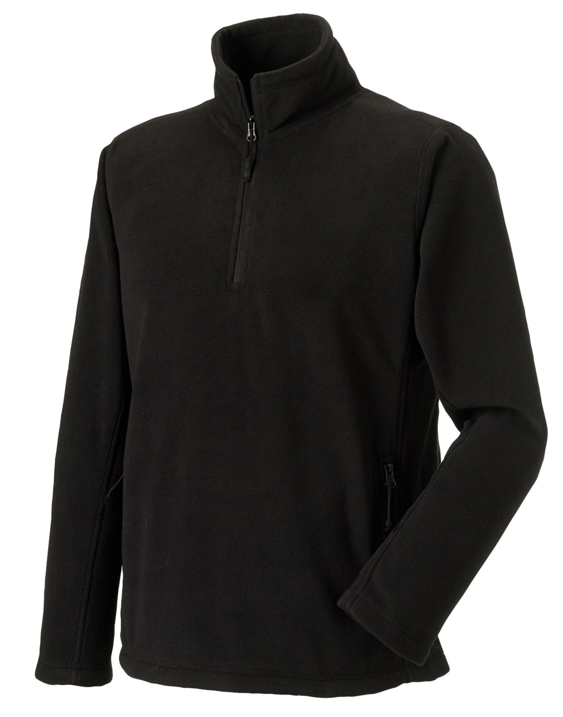 Russell 1/4 Zip Outdoor Fleece 874M - Black - Customisable
