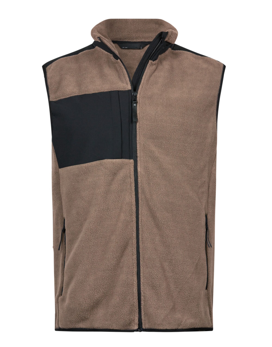 Tee Jays Mountain Fleece Bodywarmer TJ9122 - Clay Black - Customisable Bodywarmer