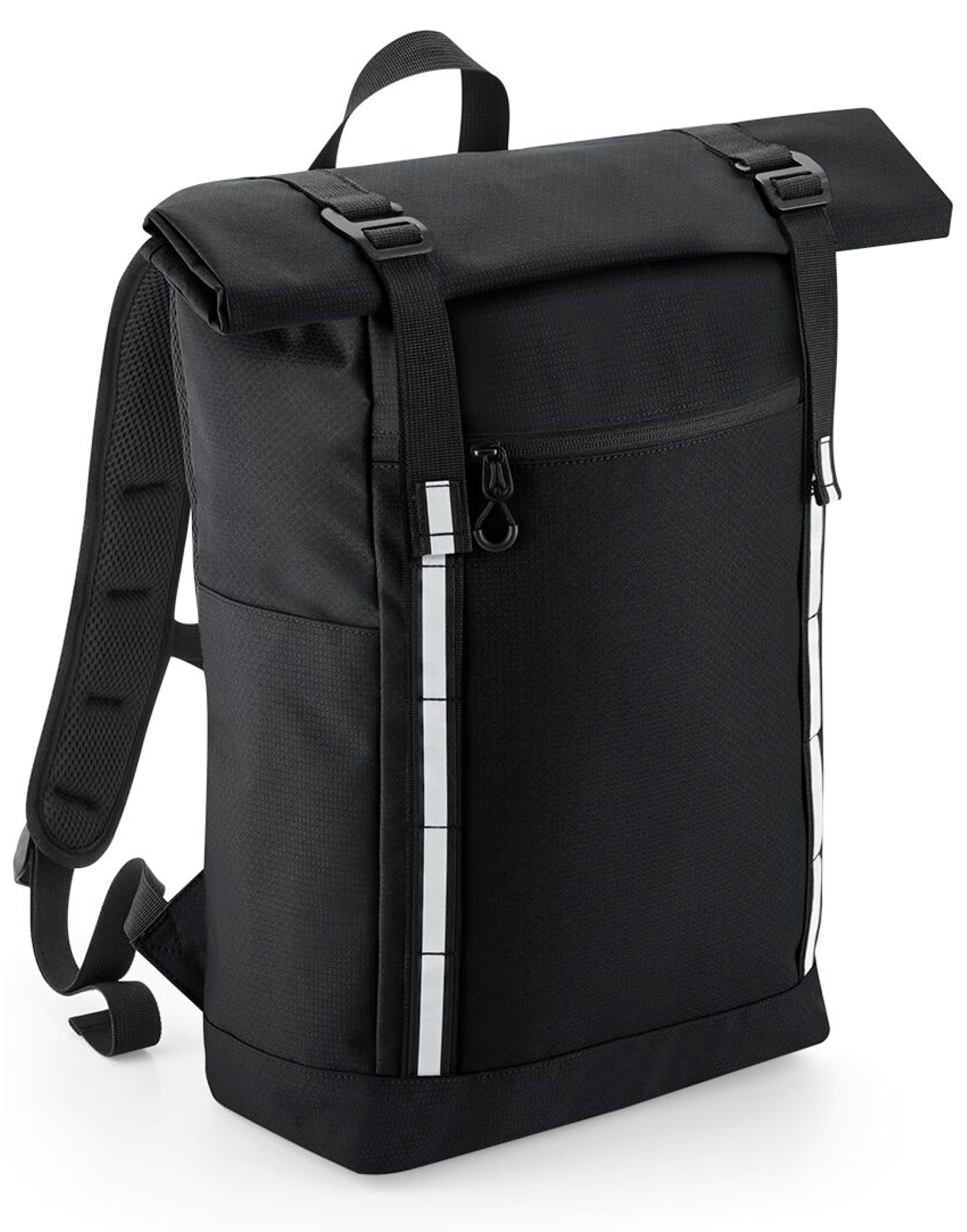 Quadra Urban Commute Backpack qd552 - Black O S - Customisable Bags