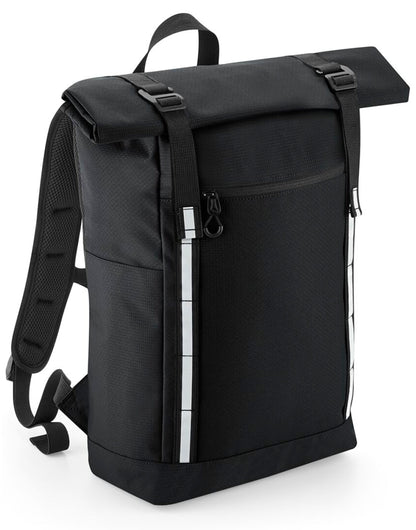 Quadra Urban Commute Backpack qd552 - Black O S - Customisable Bags