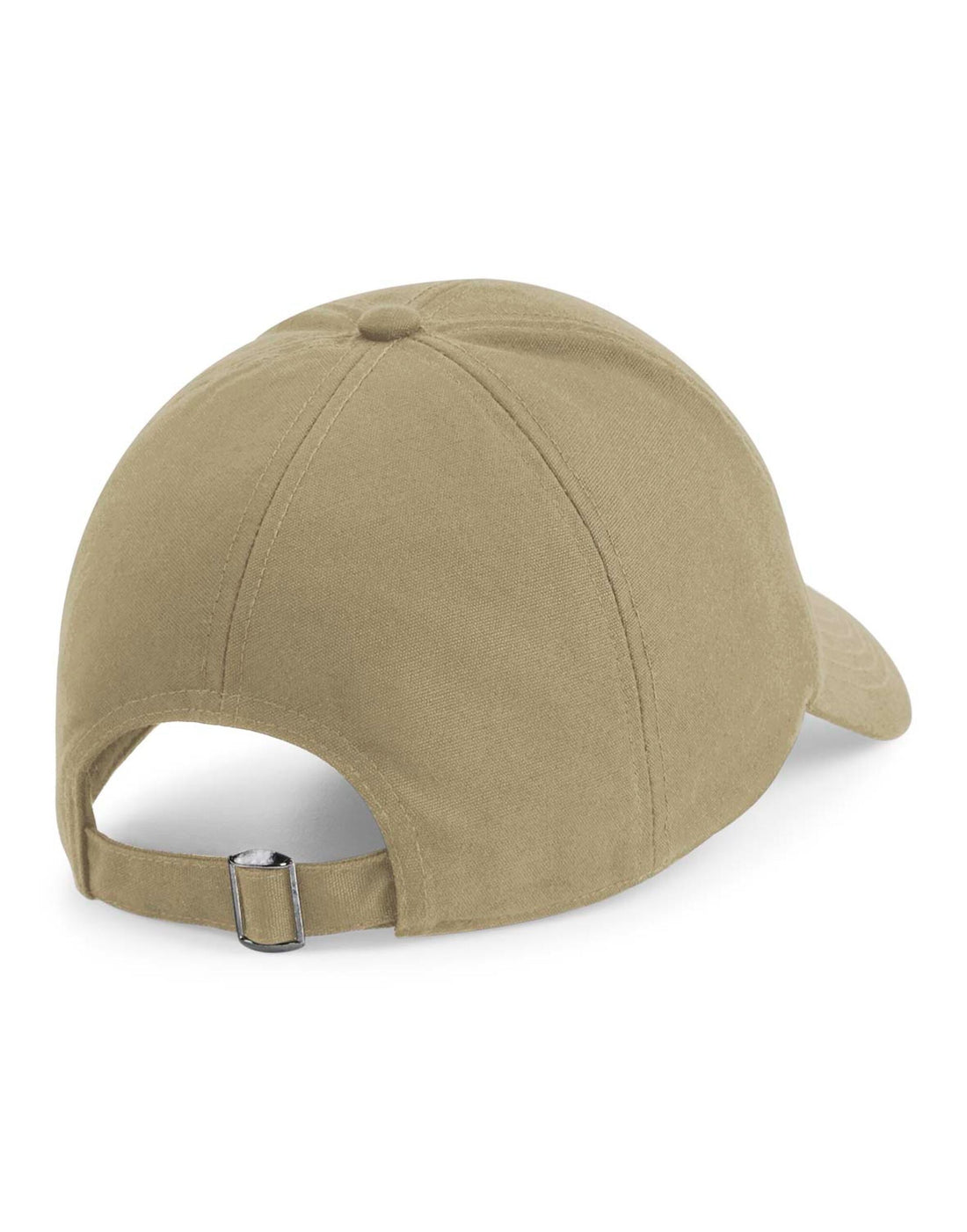 Beechfield Organic Cotton Canvas Cap B54 - Desert Sand O S - Customisable Caps