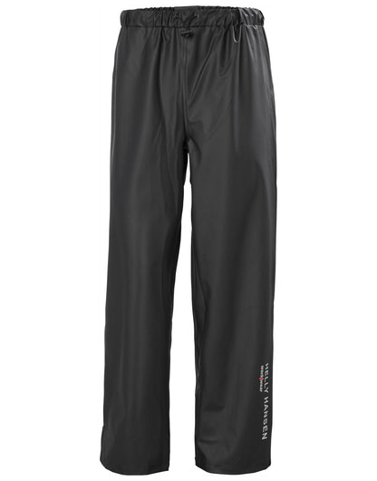 Helly Hansen Voss Waterproof Trouser 70480 - Black - Customisable Trousers