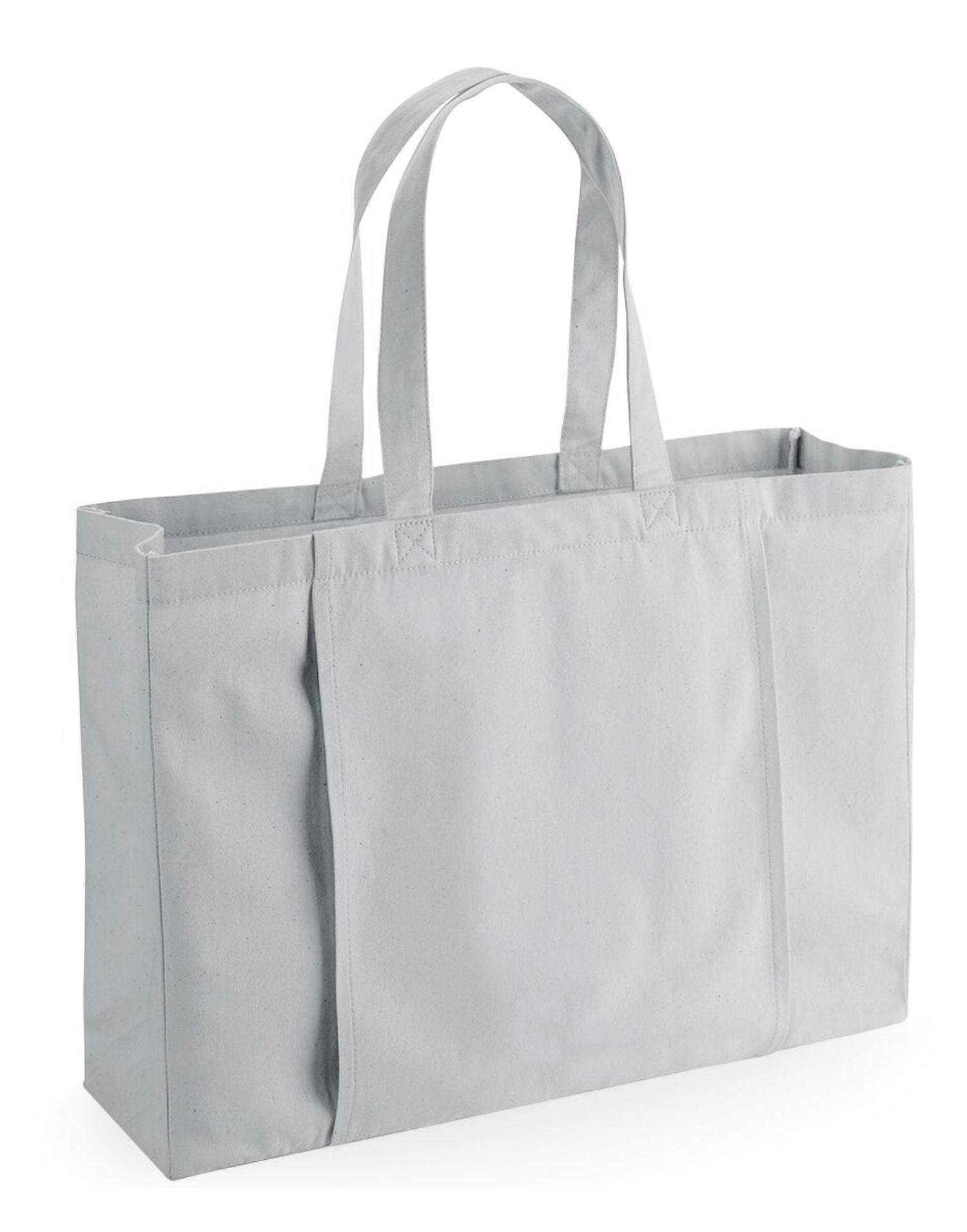 Westford Mill Organic Yoga Tote Bag w818 - Light Grey O S - Customisable Bags