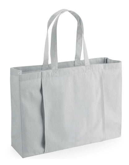Westford Mill Organic Yoga Tote Bag w818 - Light Grey O S - Customisable Bags