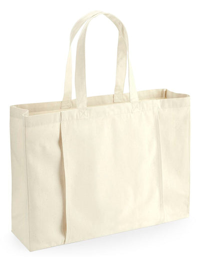 Westford Mill Organic Yoga Tote Bag w818 - Natural O S - Customisable Bags