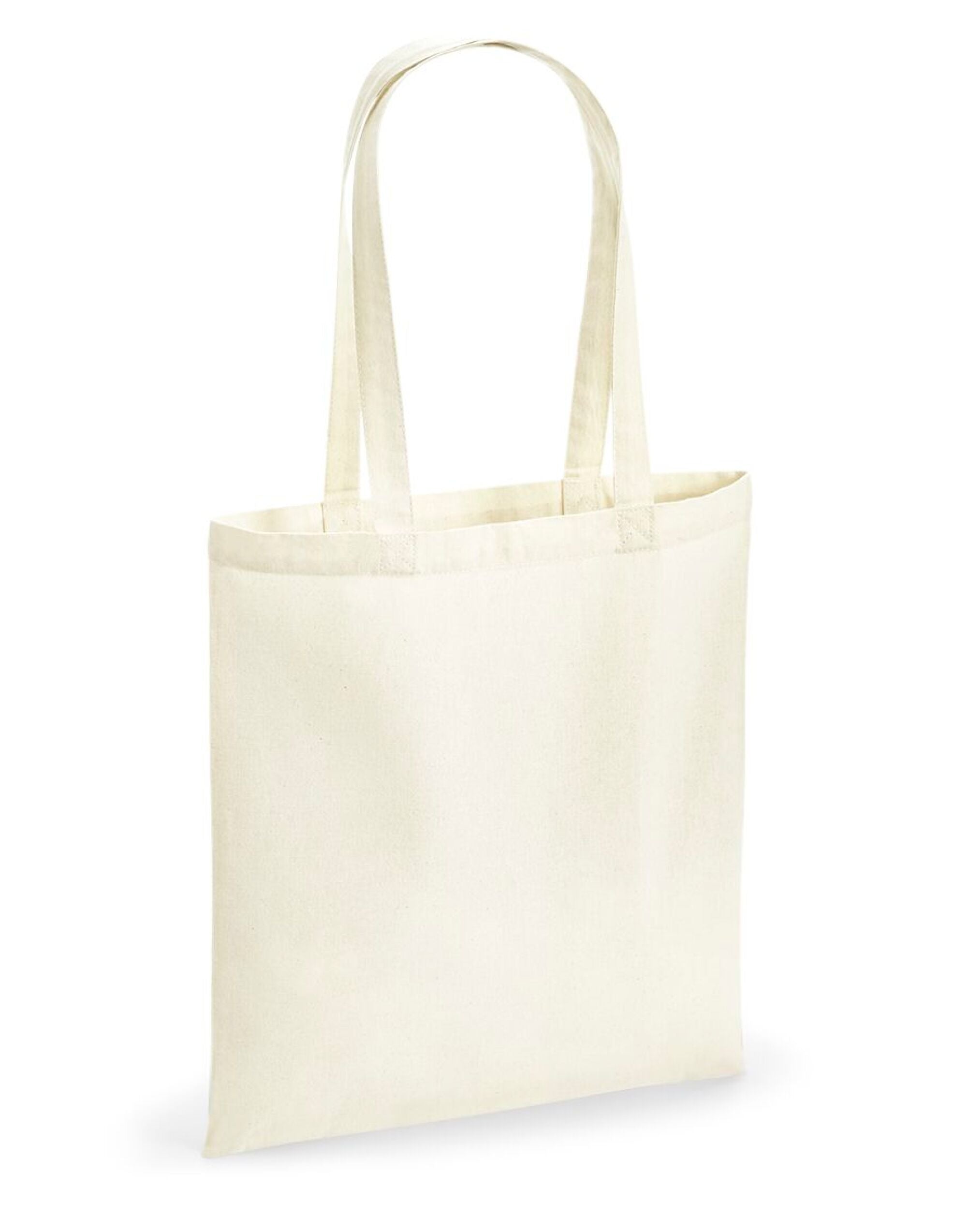 Westford Mill Recycled Cotton Tote Bag w901 - Natural O S - Customisable Bags