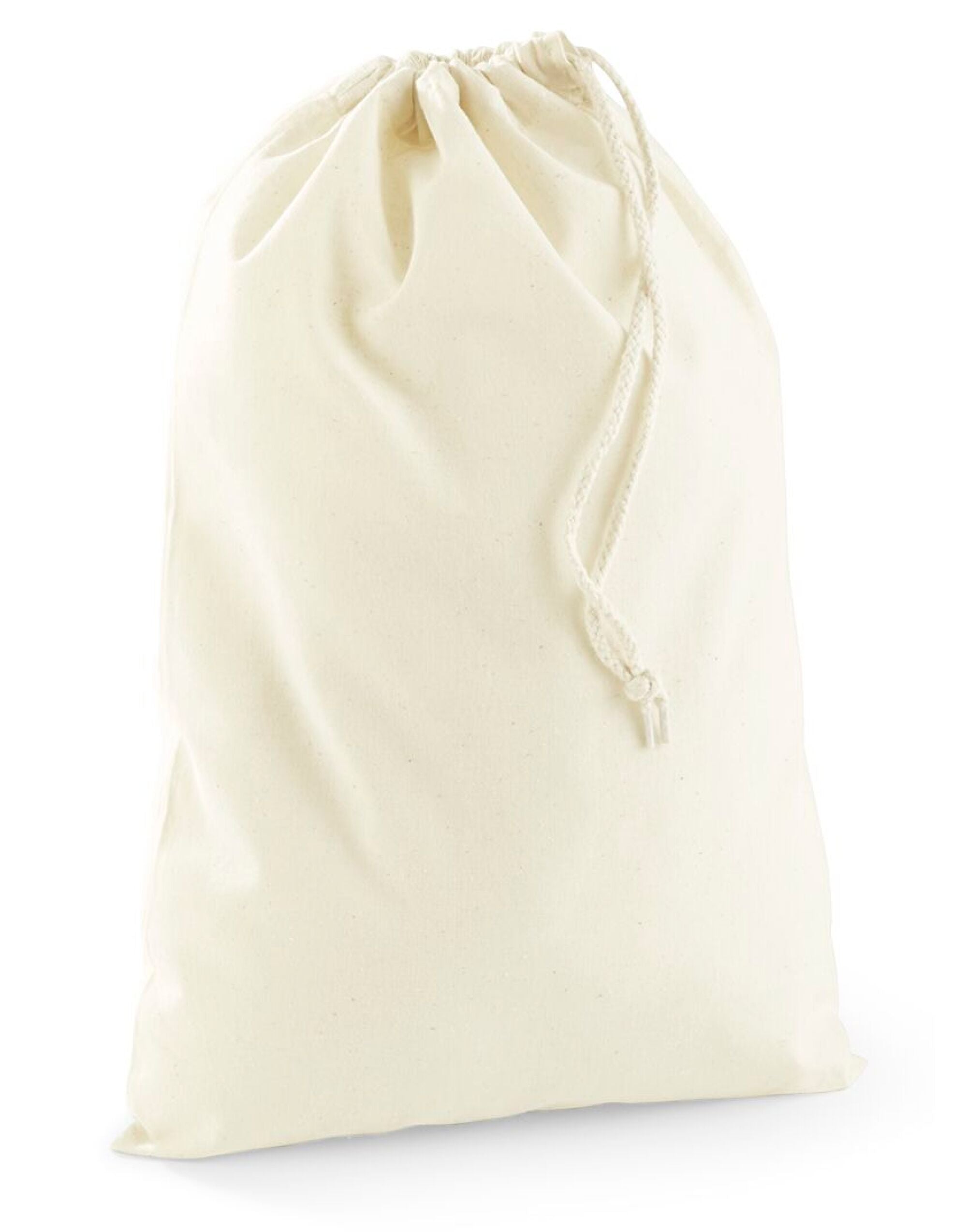 Westford Mill Recycled Cotton Stuff Bag w915 - Natural - Customisable Bags