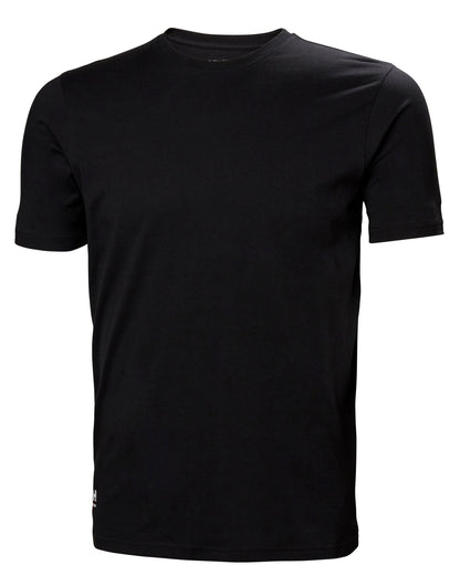 Helly Hansen Manchester Tee 79161 - Black - Customisable T-Shirts