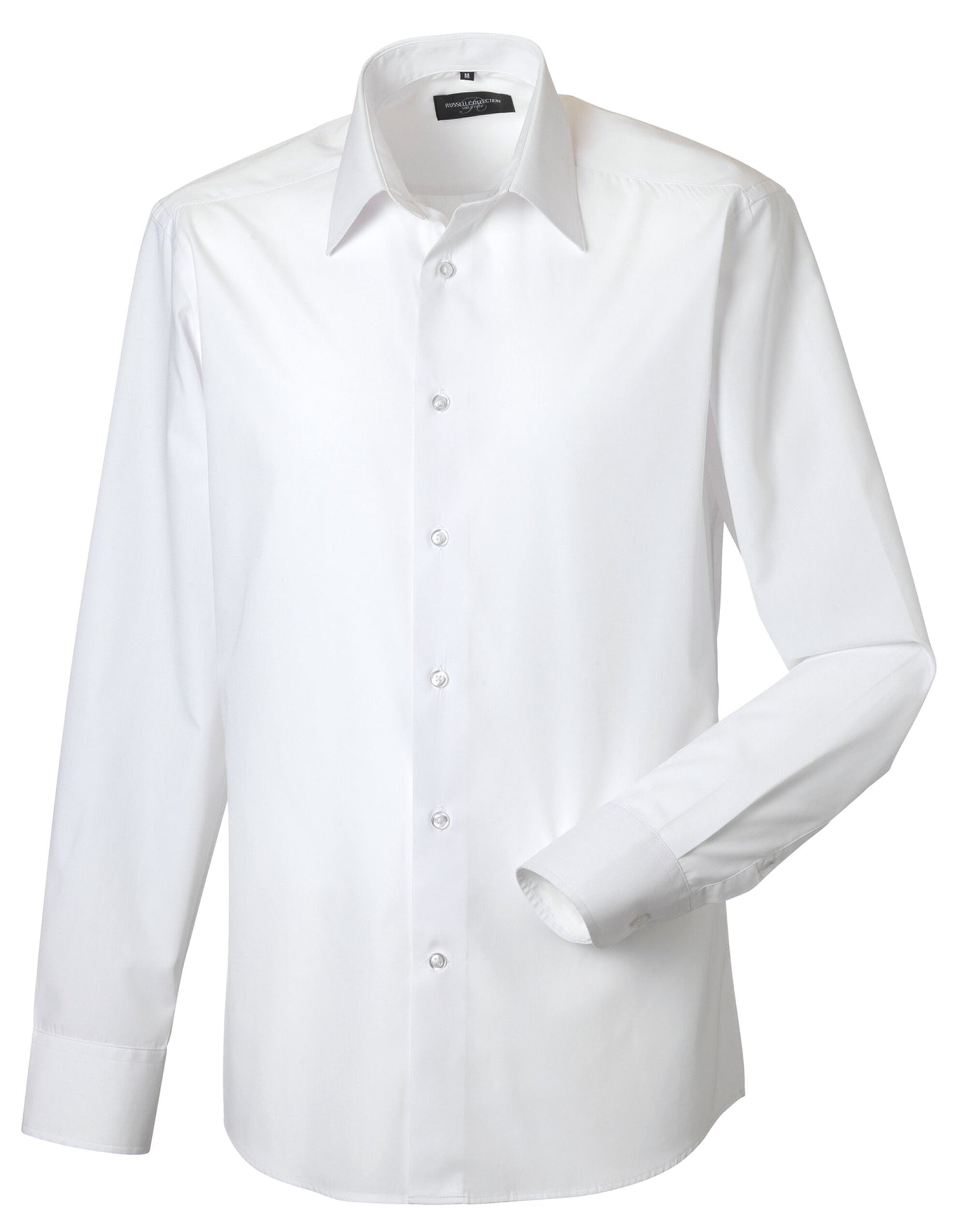 Russell Collection Mens LS Tailor Poplin 924M - - Customisable Shirts